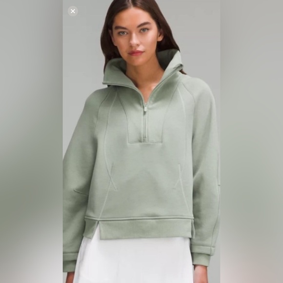 Lululemon Asia plush fleece funnel neck half zip - Picture 1 of 1